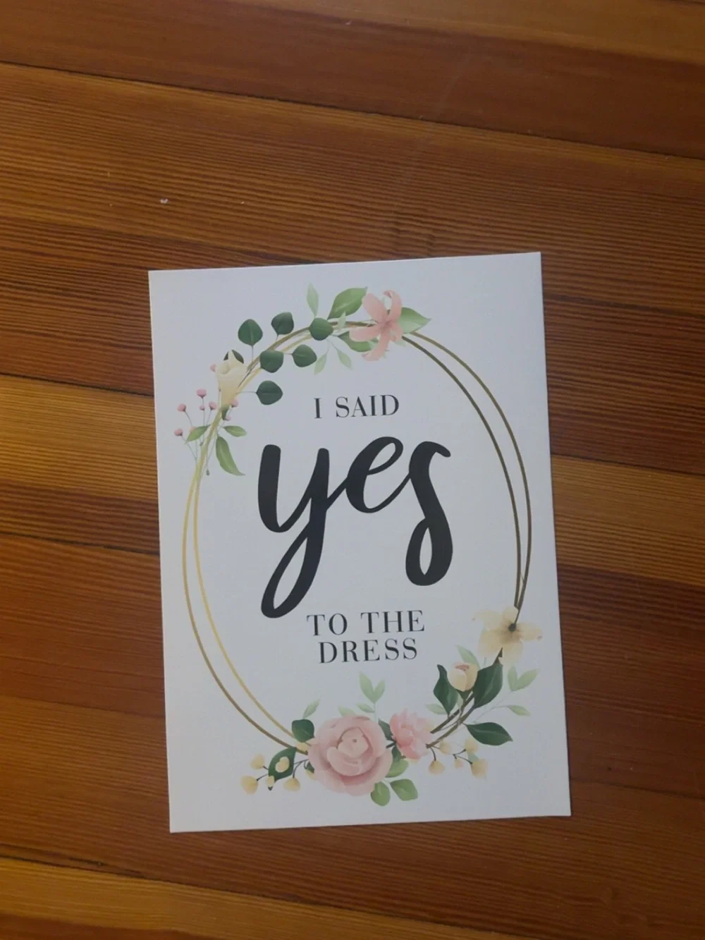 Yes To The Dress - Dress shopping signs